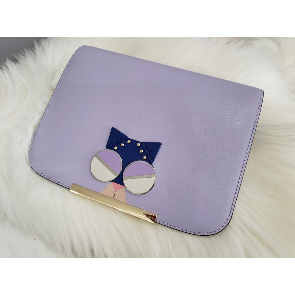 Kate‎ Spade Heritage Make It Mine Spademals SMITTEN KITTEN CAT KITTEN PURSE FLAP